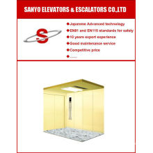 Wide Jamb Optional Typ Ladung Aufzug / Fracht Aufzug